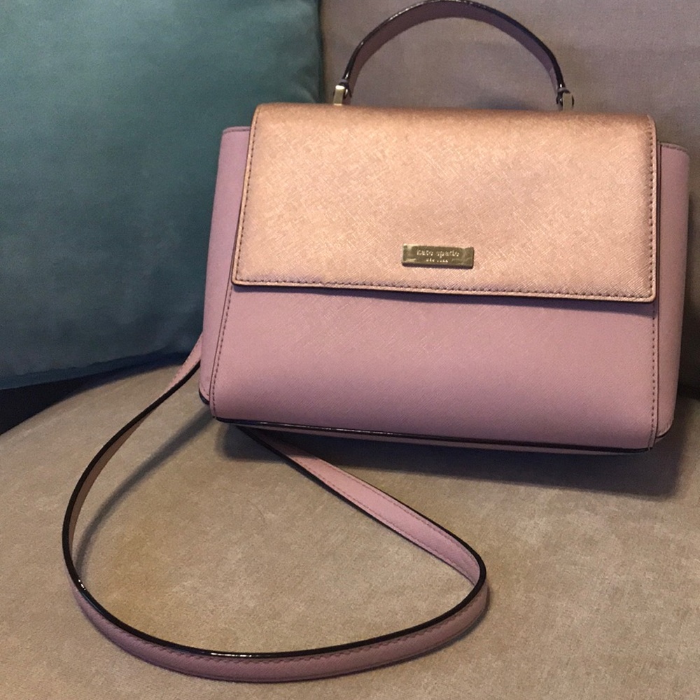 KATE SPADE ♠️ ROSE GOLD CROSSBODY SATCHEL